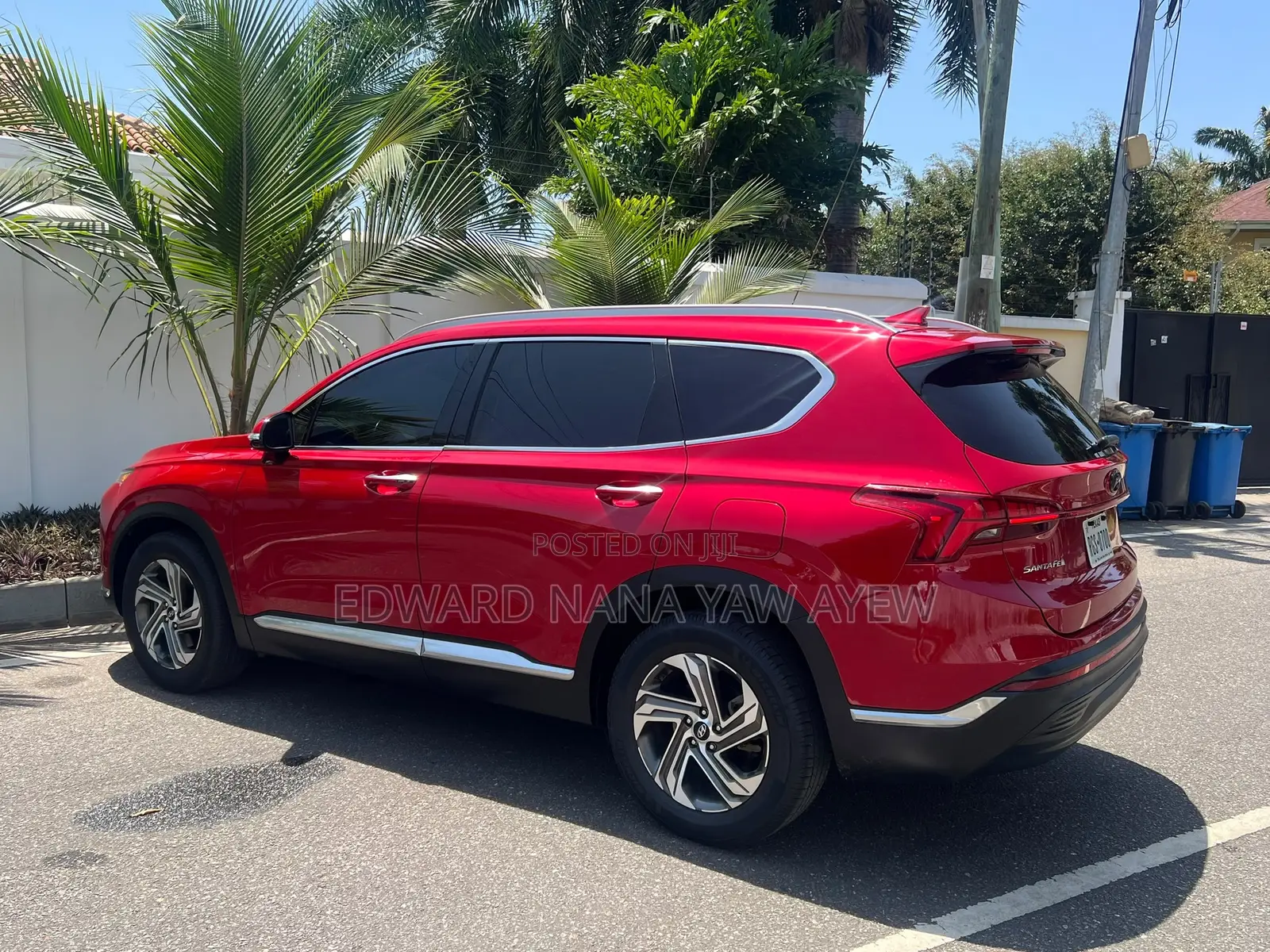 Hyundai Santa Fe Limited 2022 Red