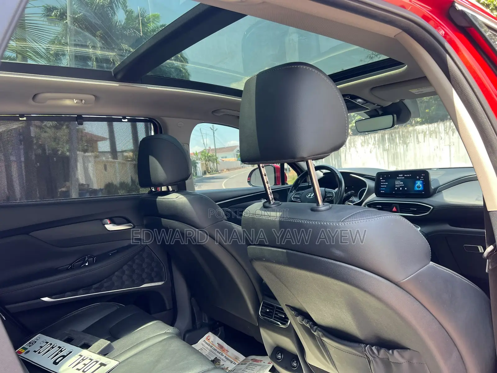 Hyundai Santa Fe Limited 2022 Red