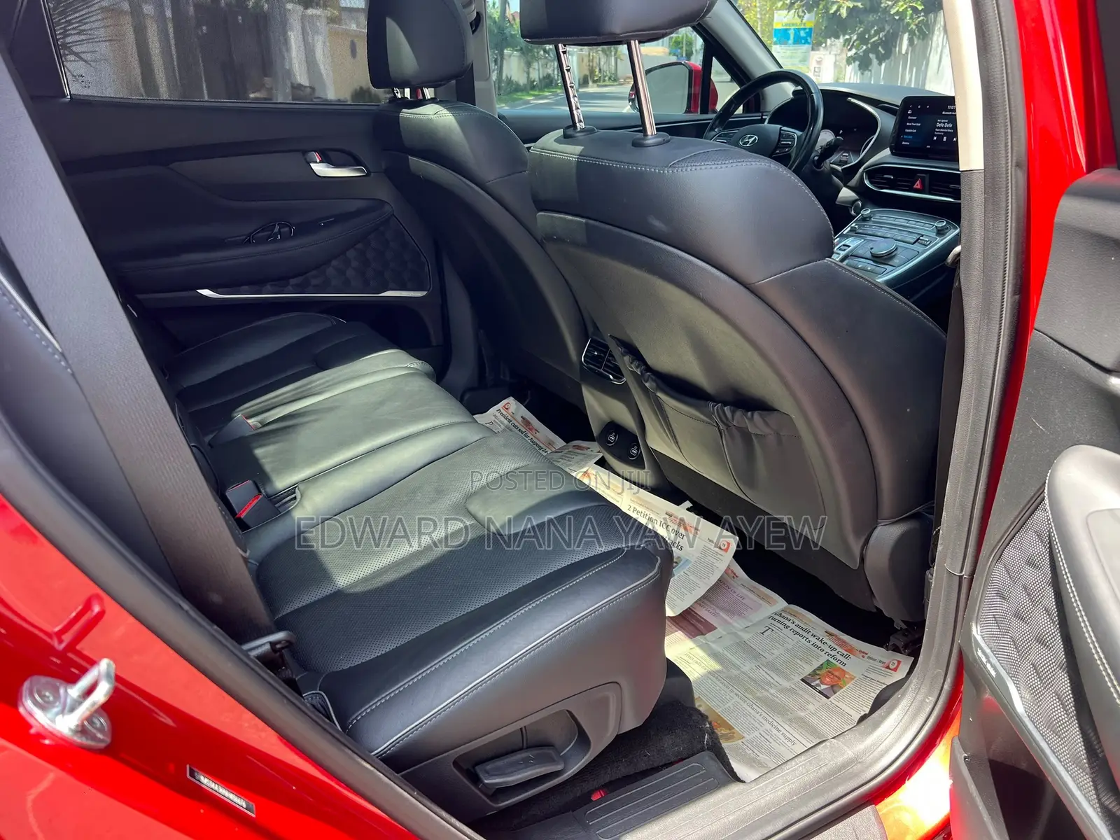Hyundai Santa Fe Limited 2022 Red