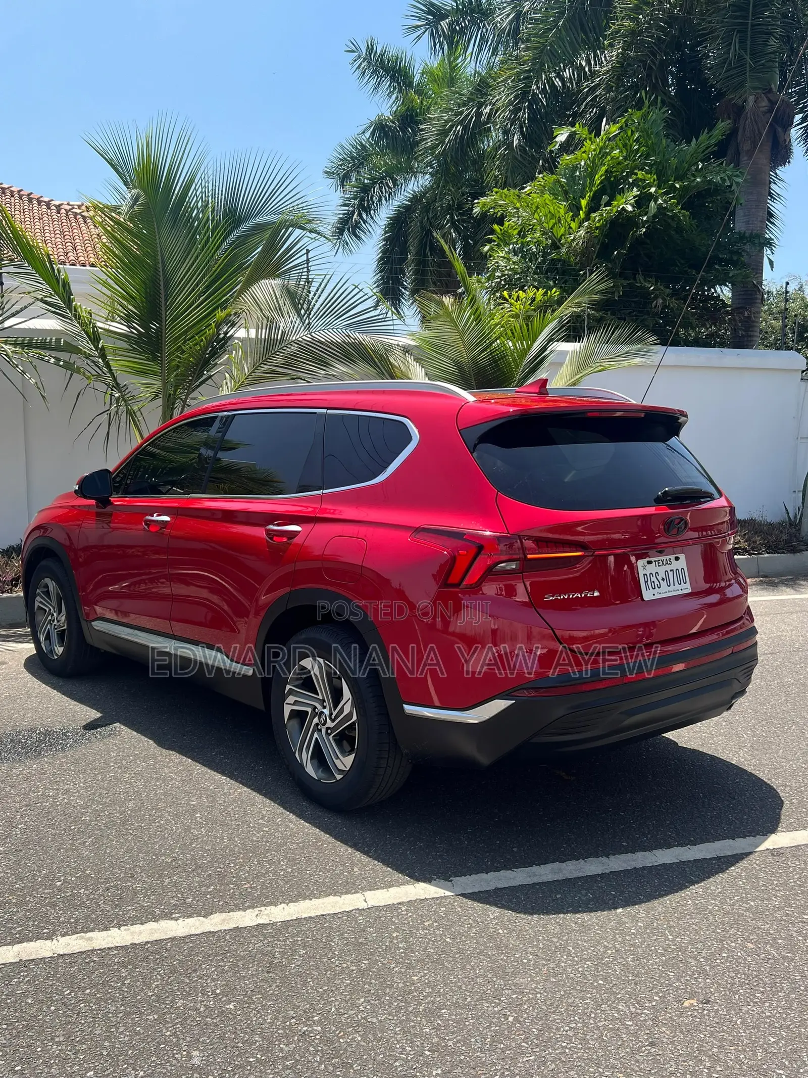 Hyundai Santa Fe Limited 2022 Red