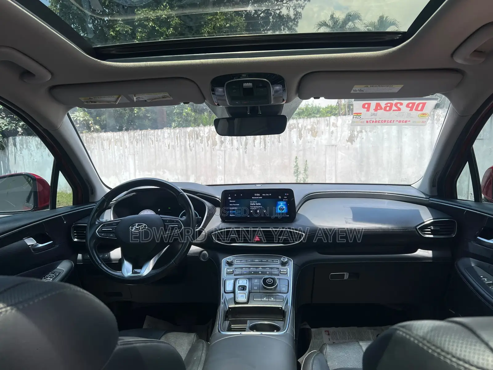 Hyundai Santa Fe Limited 2022 Red