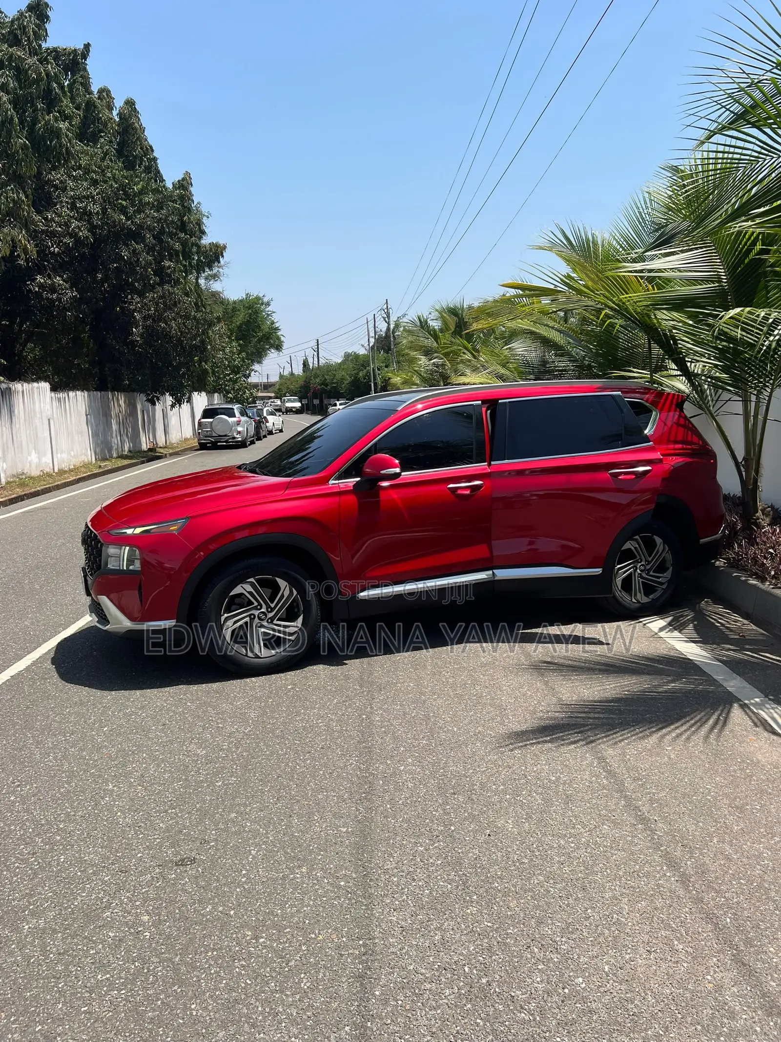 Hyundai Santa Fe Limited 2022 Red