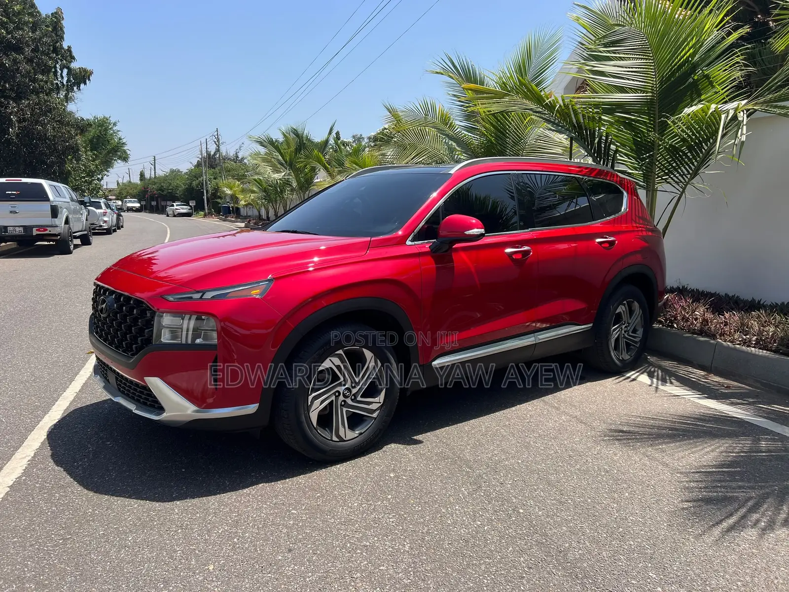 Hyundai Santa Fe Limited 2022 Red
