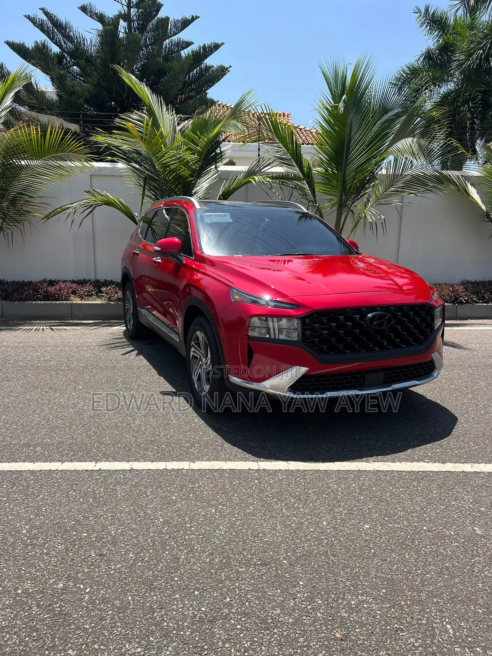 Hyundai Santa Fe Limited 2022 Red