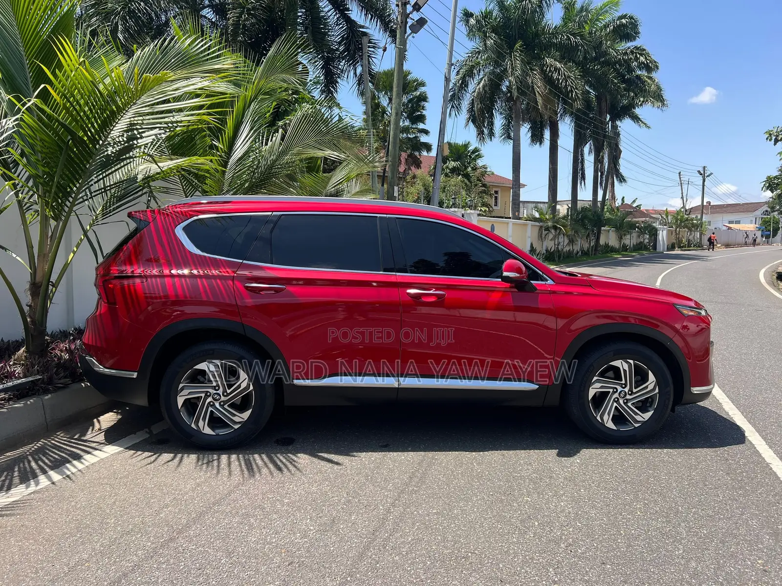 Hyundai Santa Fe Limited 2022 Red