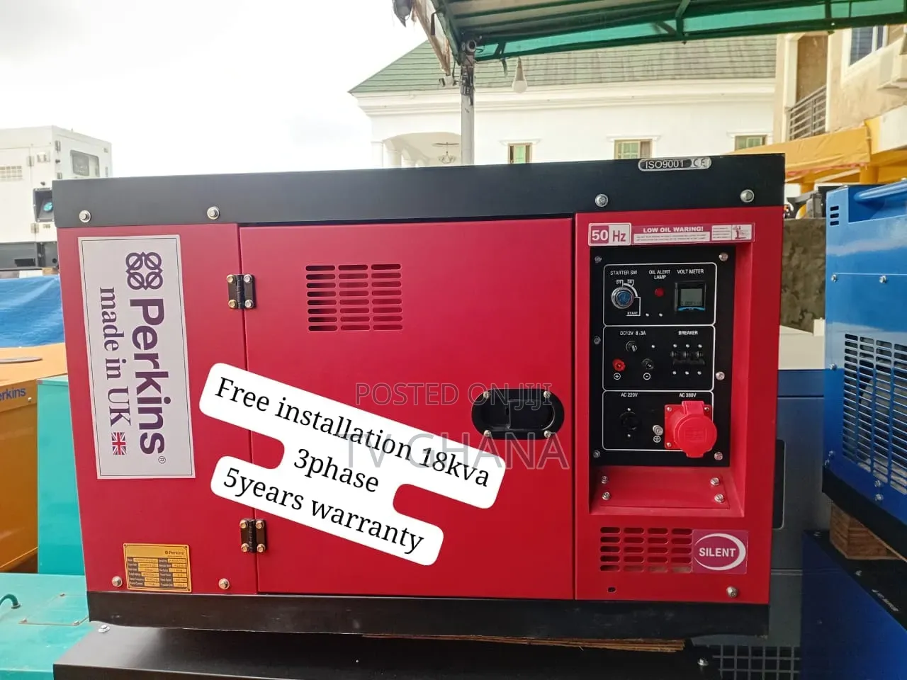 Top-Quality Perkins 18KVA 3-Phase Diesel Generator18kva