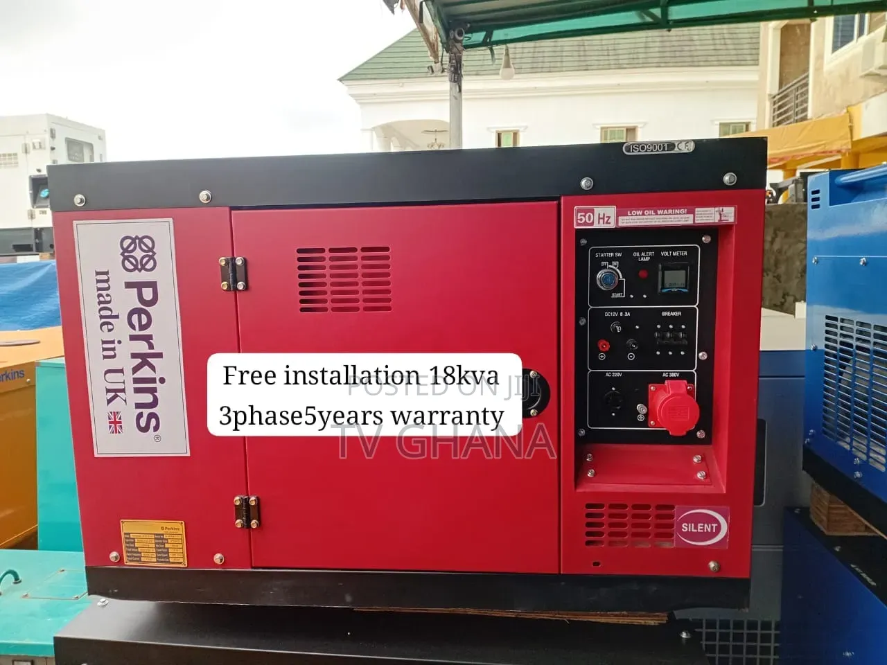Perkins 18KVA 3-Phase Diesel Generator for Sale18kva 3phase