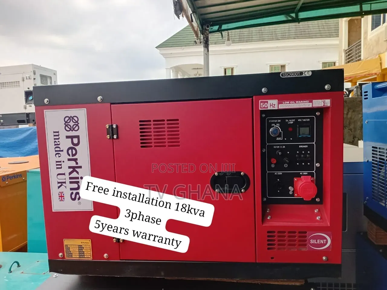 Super Performance Perkins 18KVA Generator18kva 3phase Genset