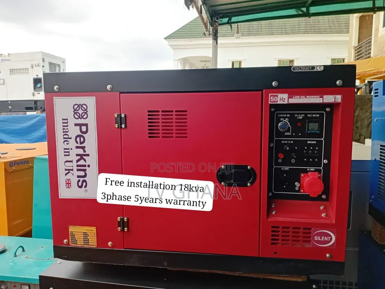Super Performance Perkins 18KVA Generator18kva 3phase Genset