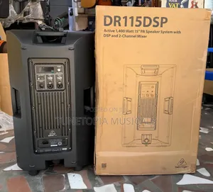 Behringer DR115DSP 1,400-Watt 15-Inch Active PA Speakers
