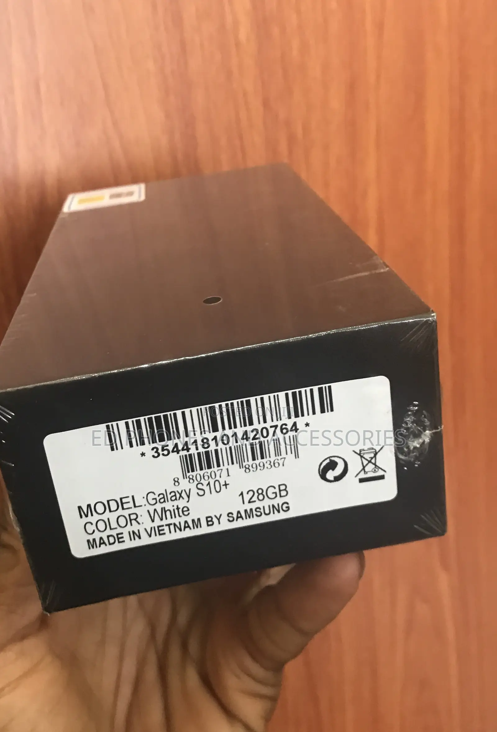 New Samsung Galaxy S10 Plus 128 GB Black