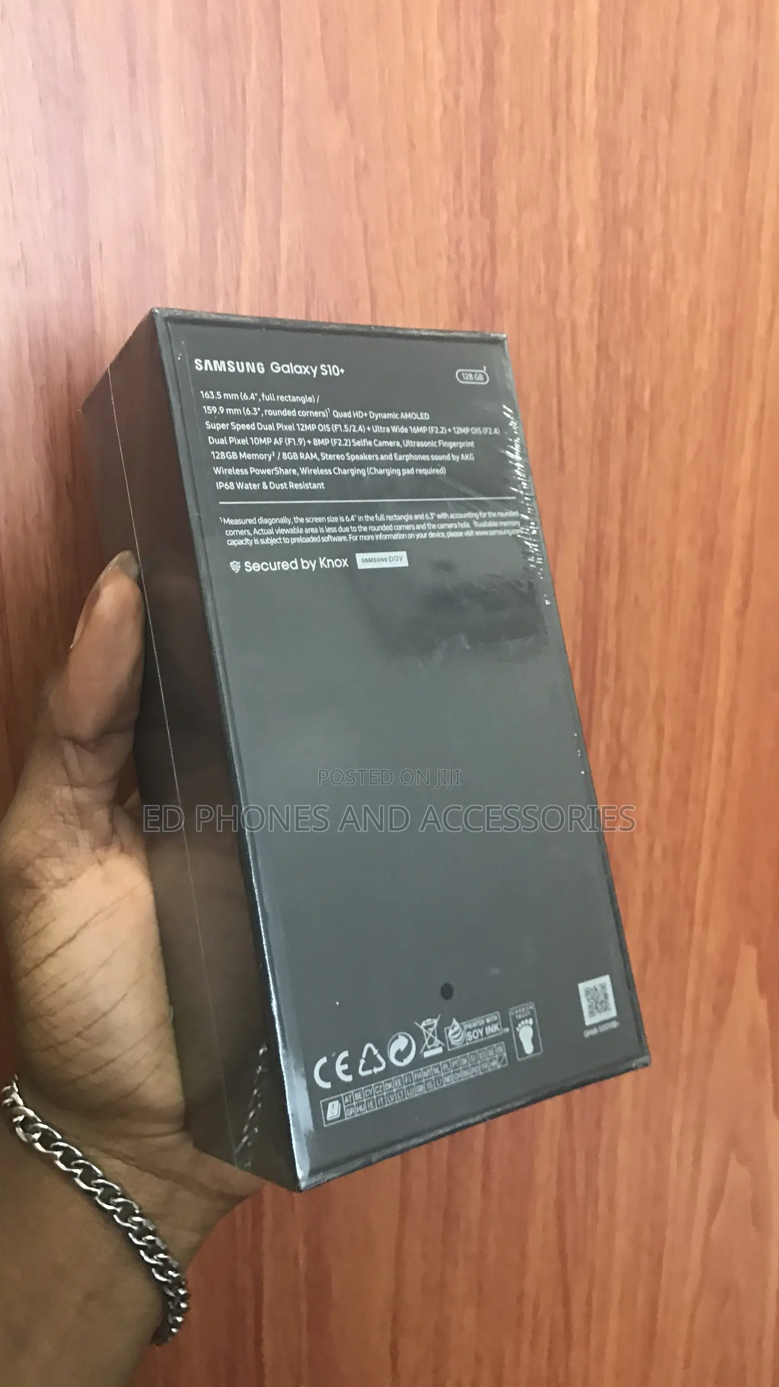 New Samsung Galaxy S10 Plus 128 GB Black
