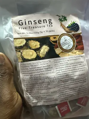 Ginseng Five Treasure Teabags