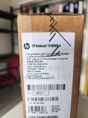 New Laptop HP 15 8GB Intel Core i3 SSD 512GB