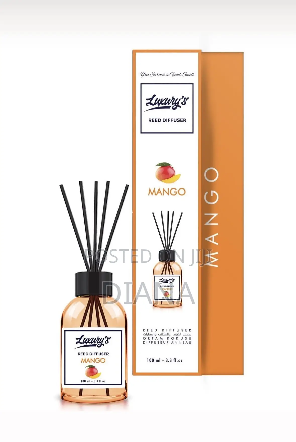 Luxury Reed Diffuser 100 Ml