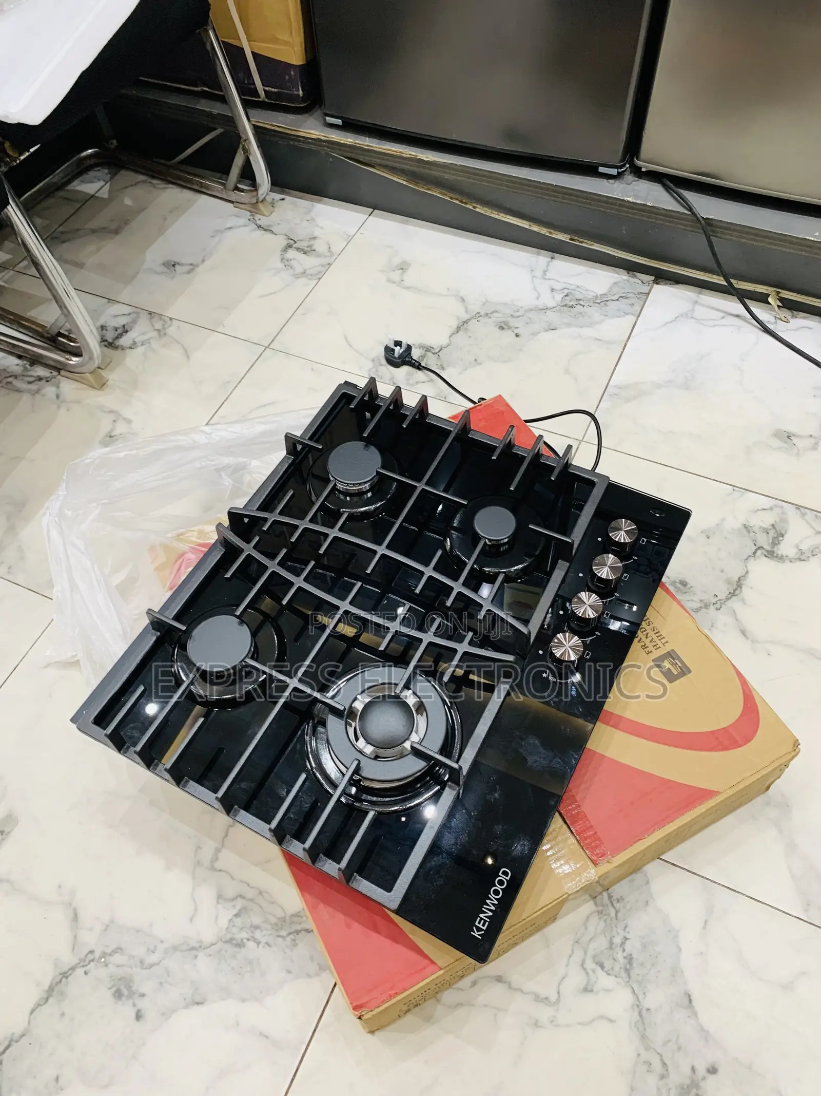 Lovely New Built in All Gas Cooker 60Cm 4burner Black