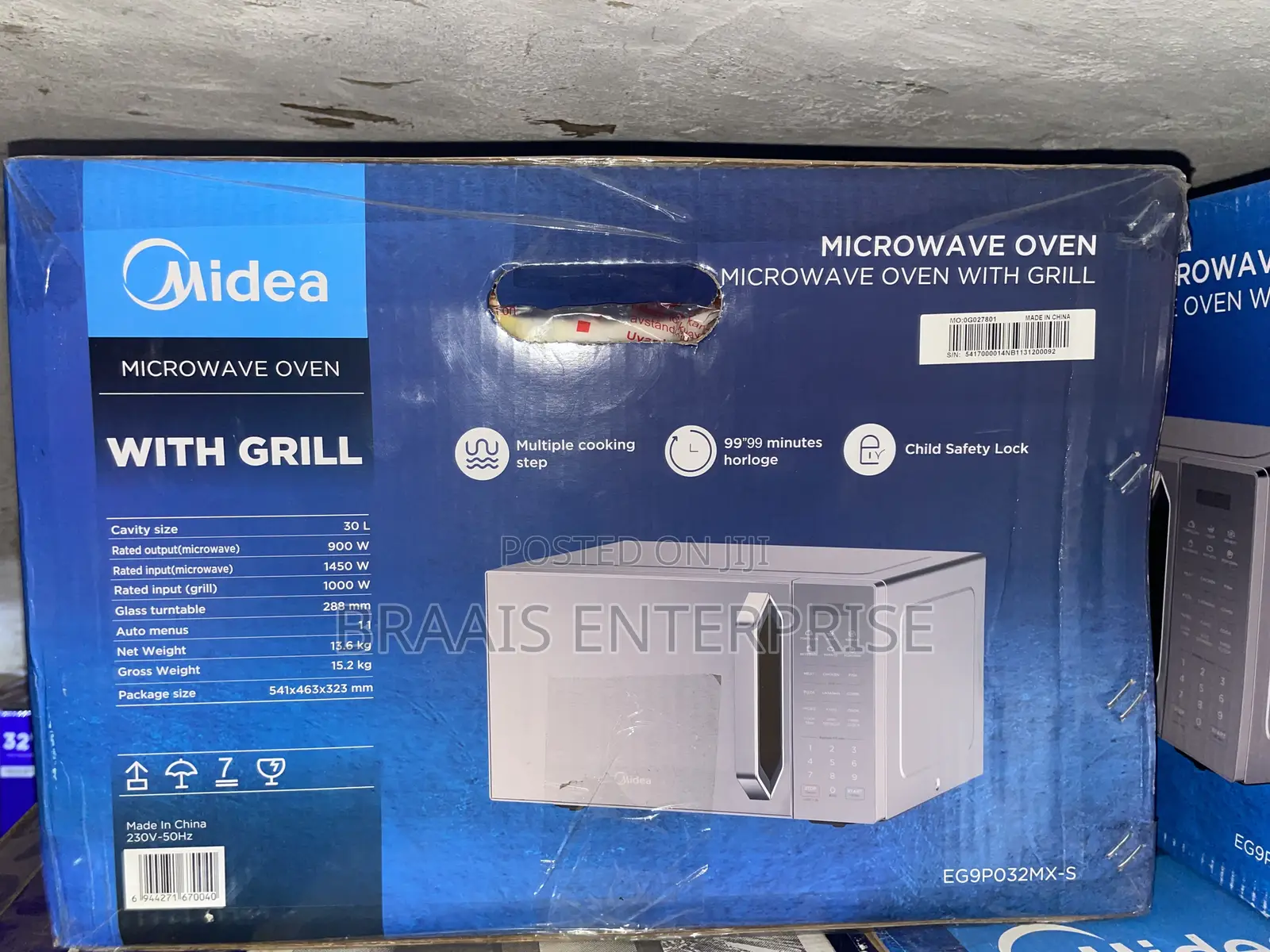 Midea 30Ltrs 900W Grill Microwave With Oven
