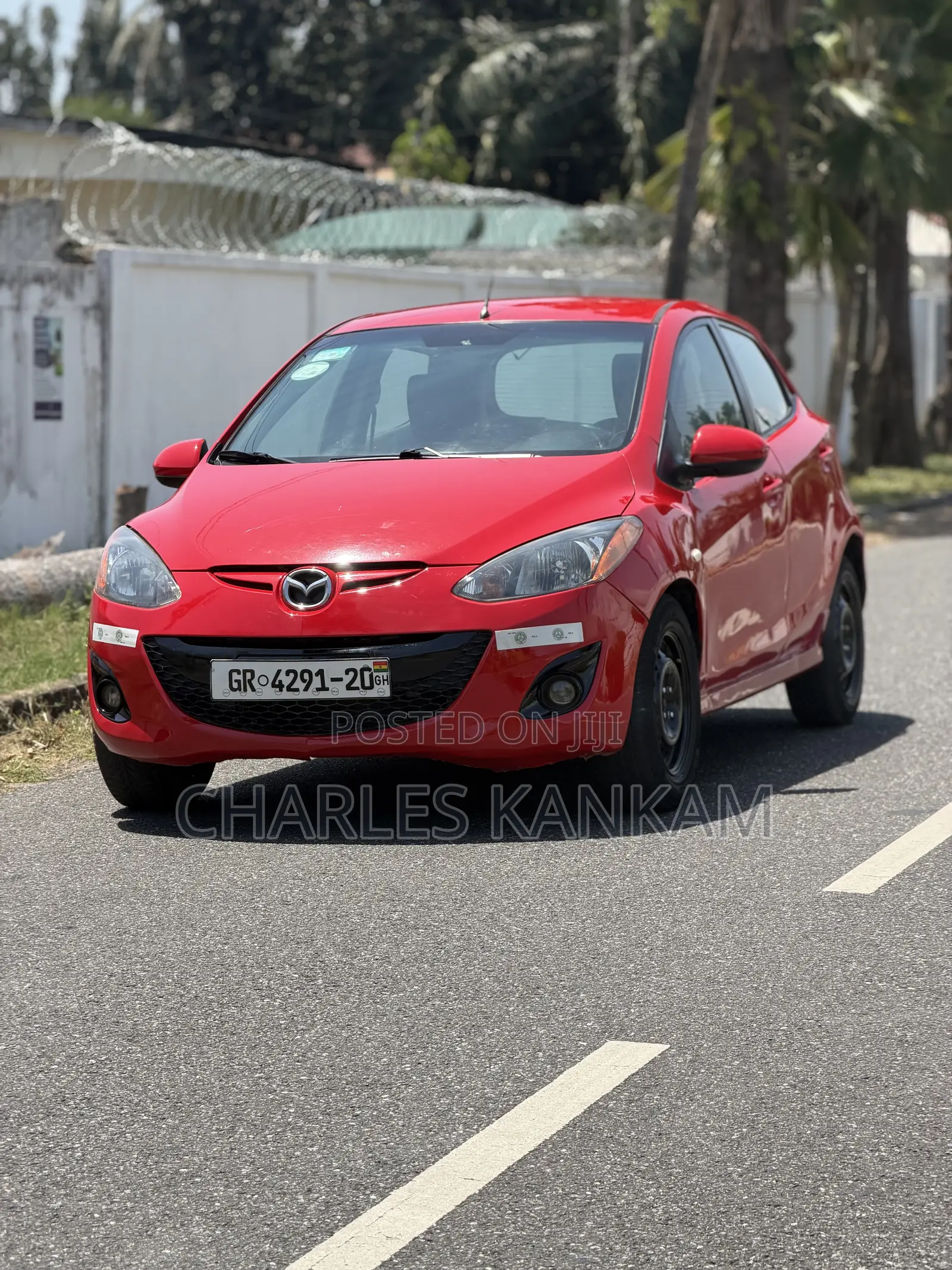 Mazda 2 1.5 Sport Automatic 2012 Red