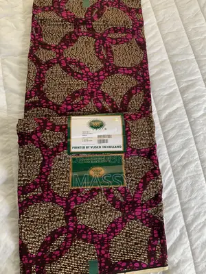 Original Holland Wax Fabric From Europe