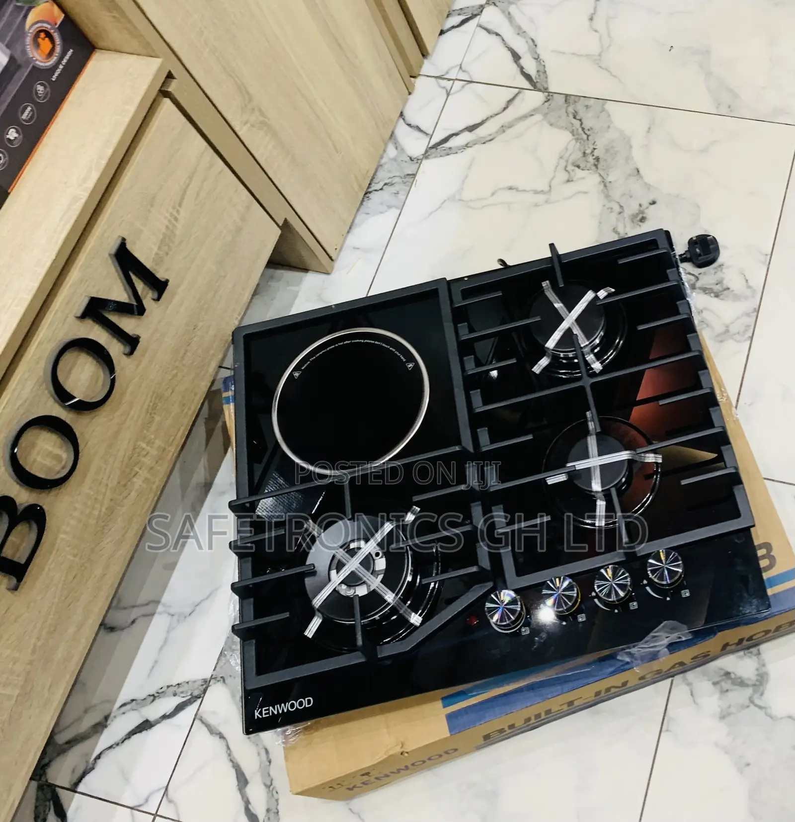 Secure Cookwell 3 Gas 1 Electric Kenwood 60cm Inbuilt Hob