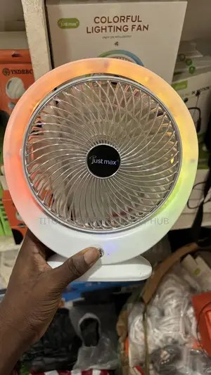 Colorful Lightning Fan