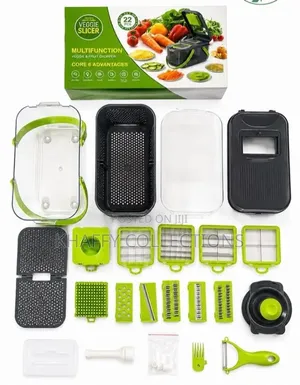 22 in 1 Multifunction Veggie Slicer - Vegetable & Fruit Chopper