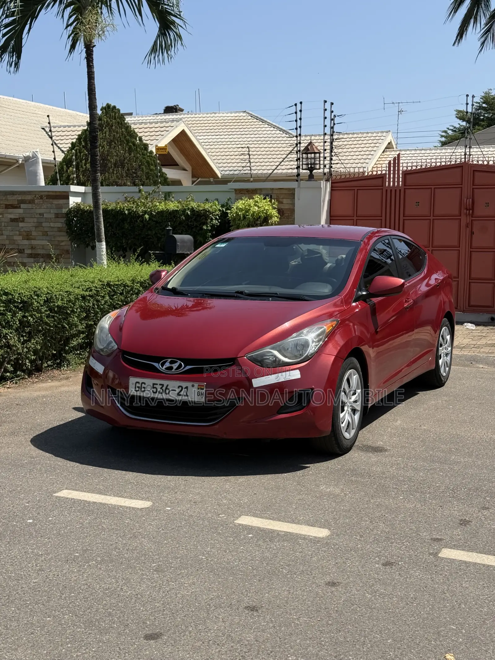 Hyundai Elantra 2013 Blue