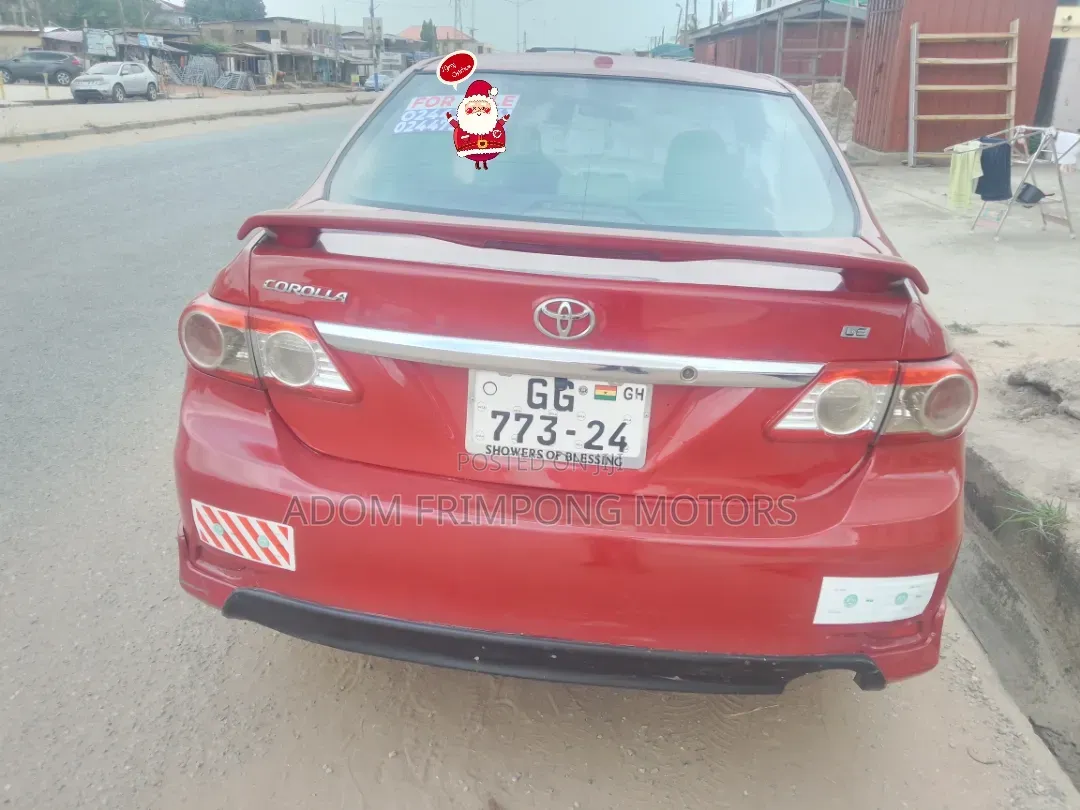 Toyota Corolla 2010 Red
