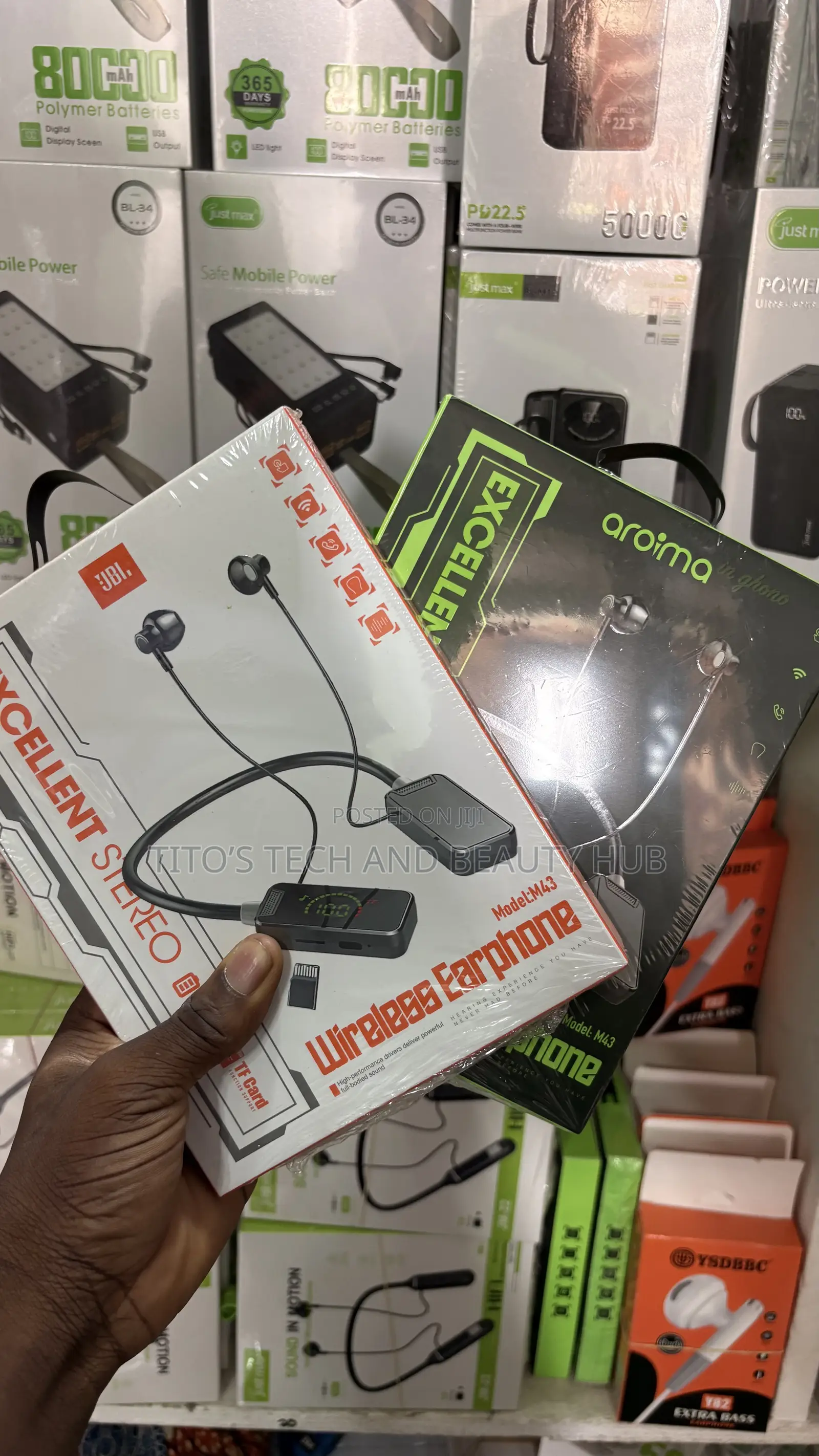 Wireless Earphones Neckband