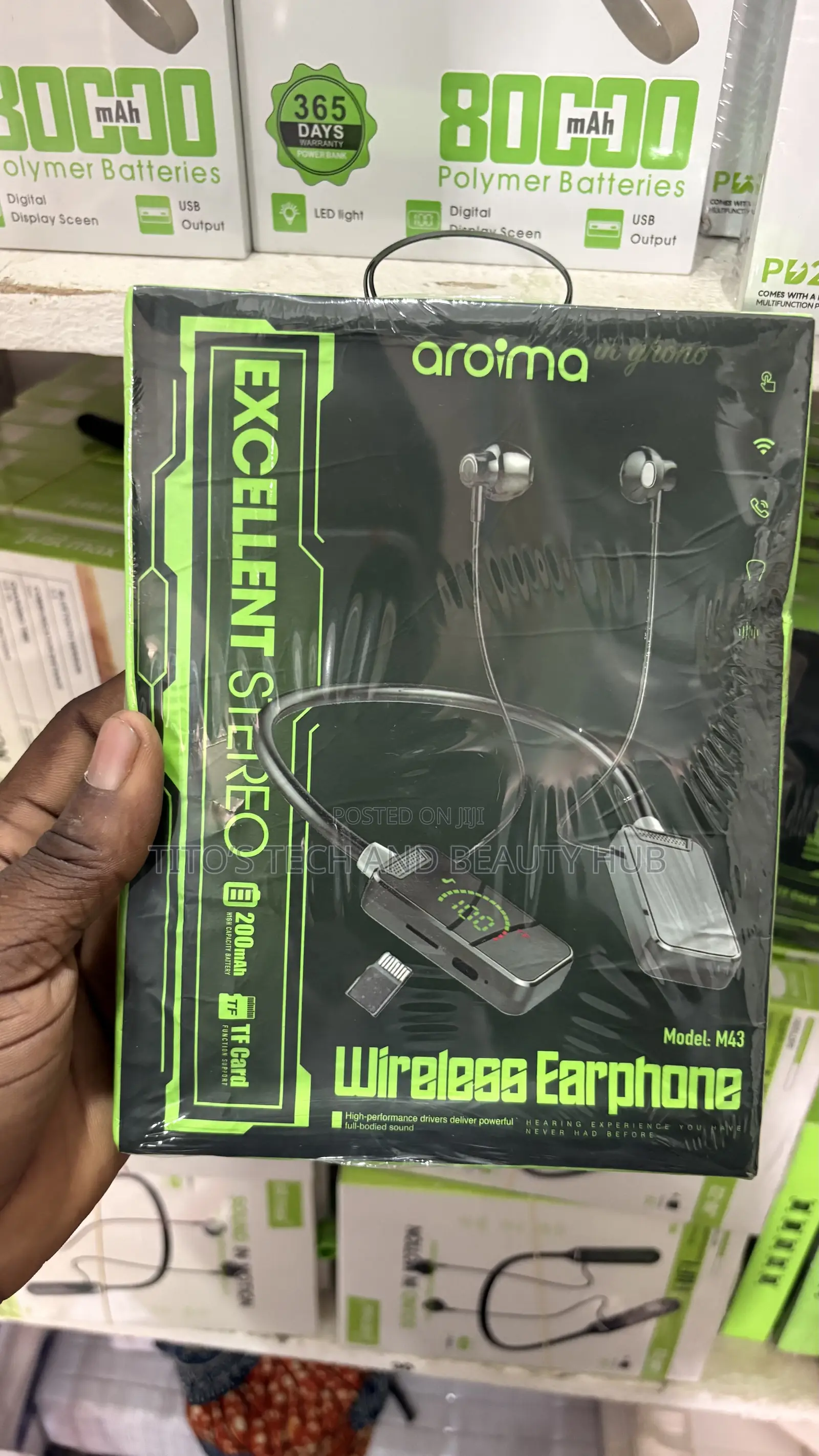 Wireless Earphones Neckband