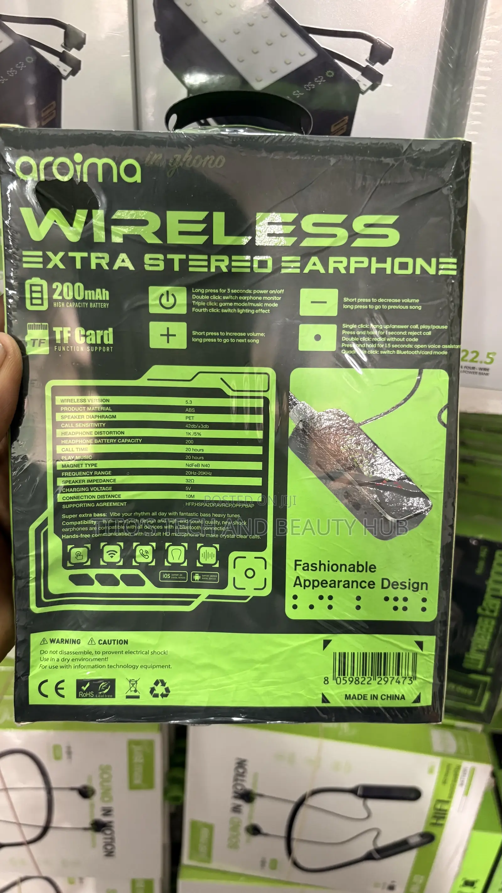 Wireless Earphones Neckband