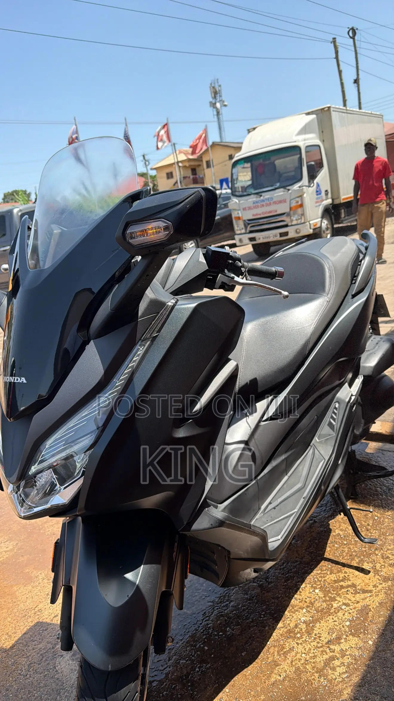 New Honda Forza 2024 Black
