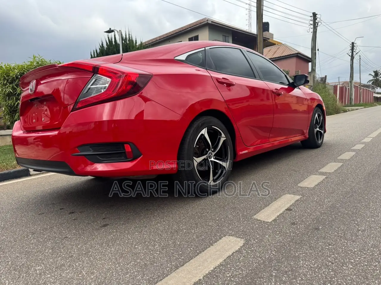 Honda Civic 2018 Red