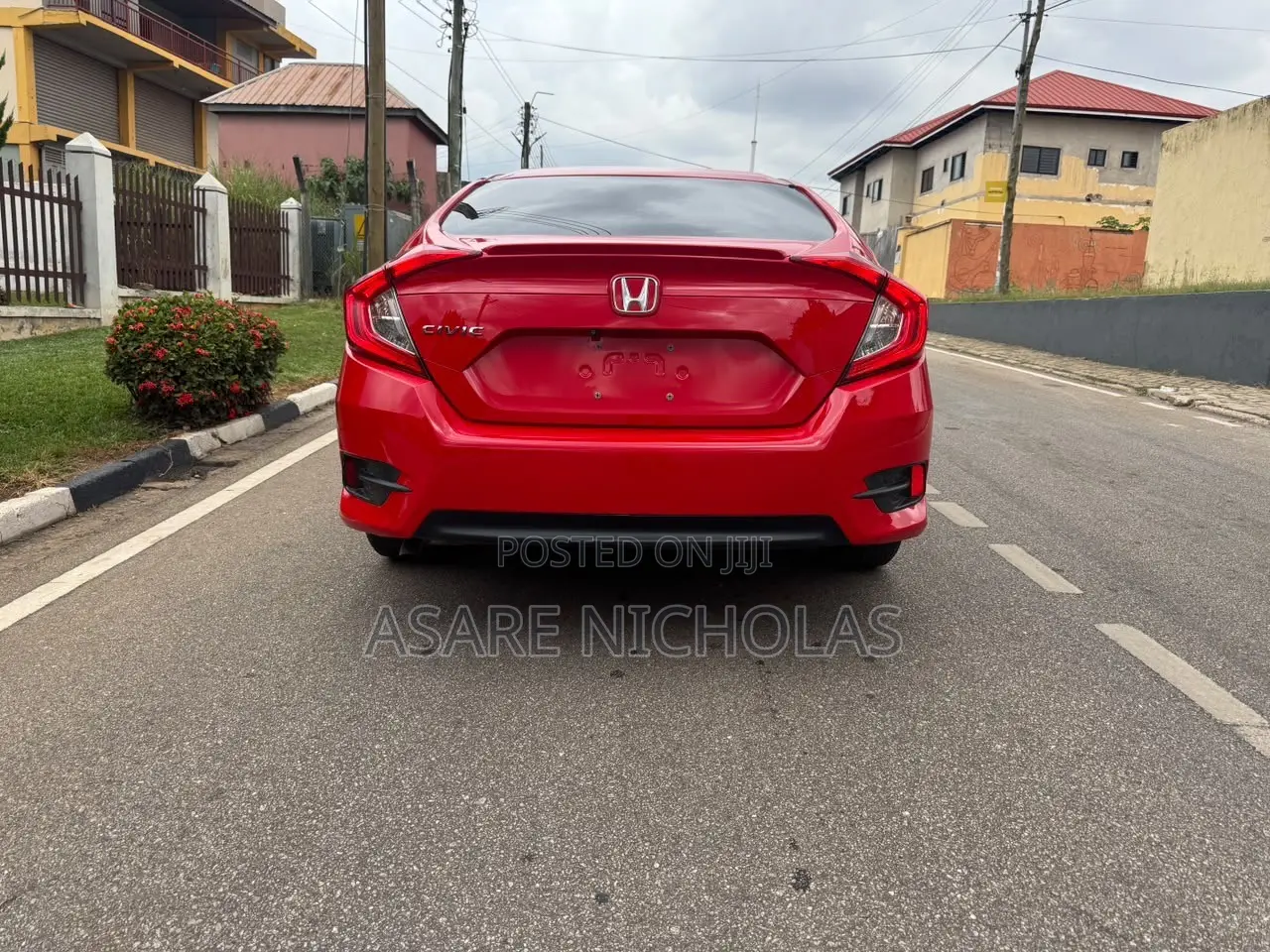 Honda Civic 2018 Red