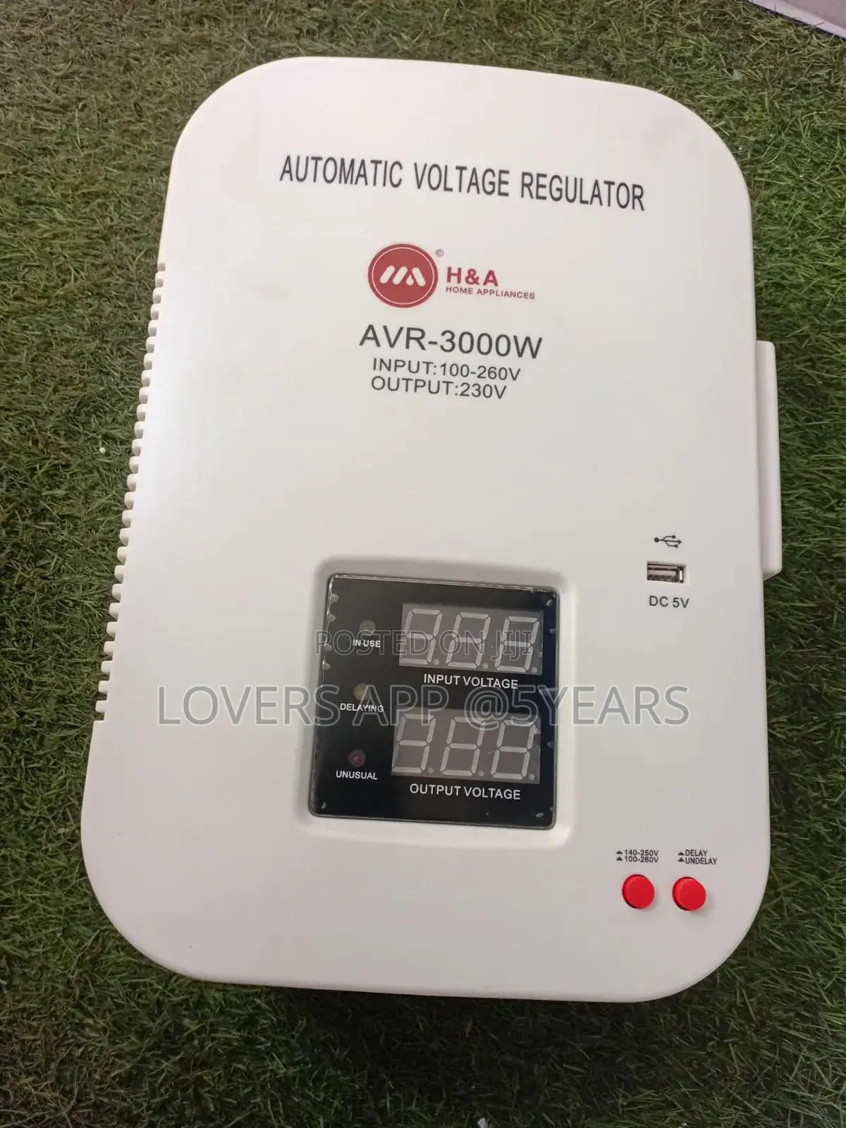 3000W Voltage Stabilizer for Reliable Power Protection