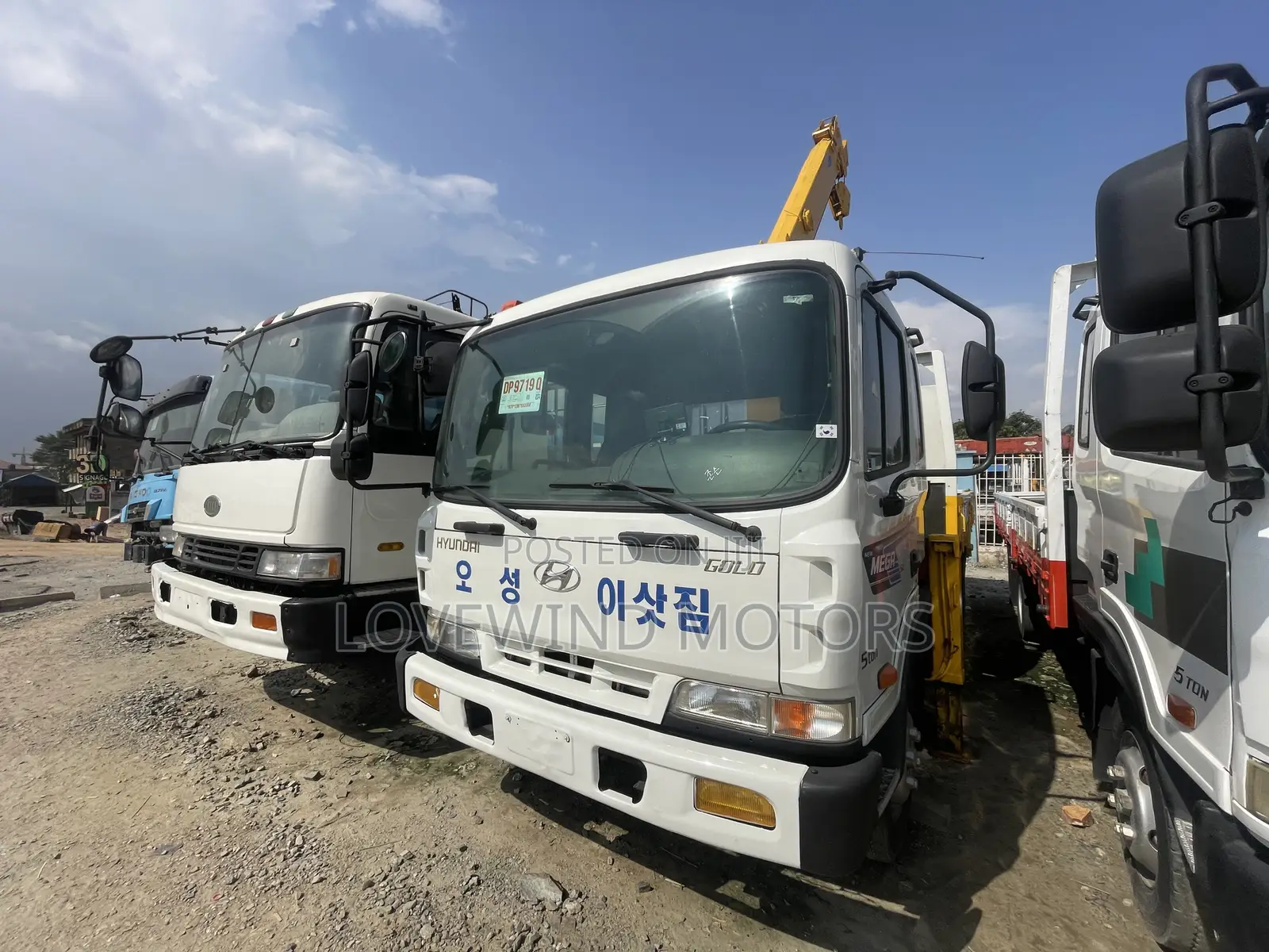 Hyundai Mega Crane Truck for Sale