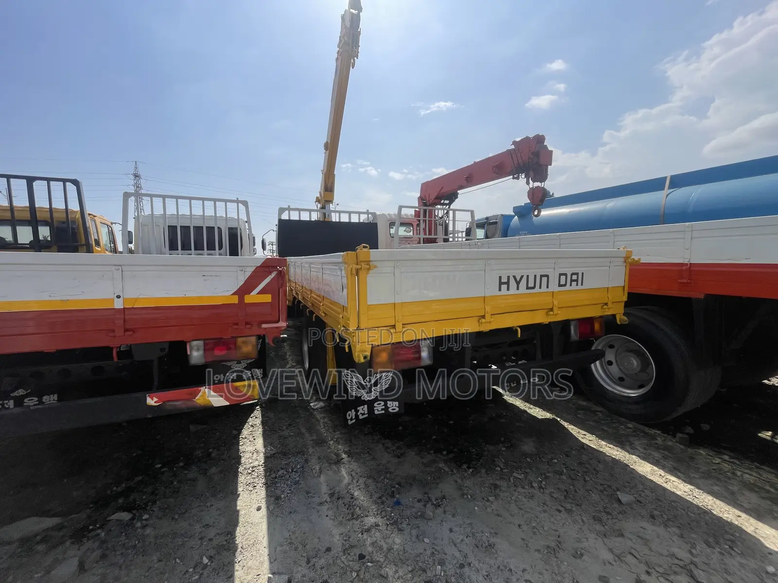 Hyundai Mega Crane Truck for Sale