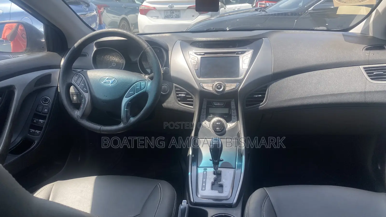 Hyundai Elantra Limited Sedan FWD (1.8L 4cyl 6A) 2013 Black