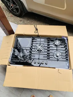 Shop the New Built in Gas Electric Cooker 4-1 90cm Black