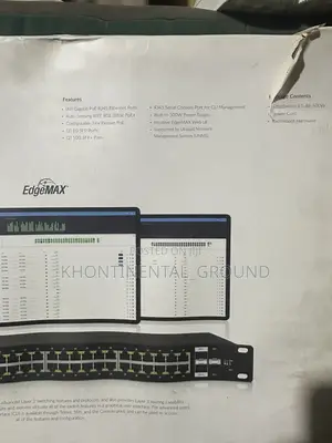 Ubiquiti EdgeMAX Switch.