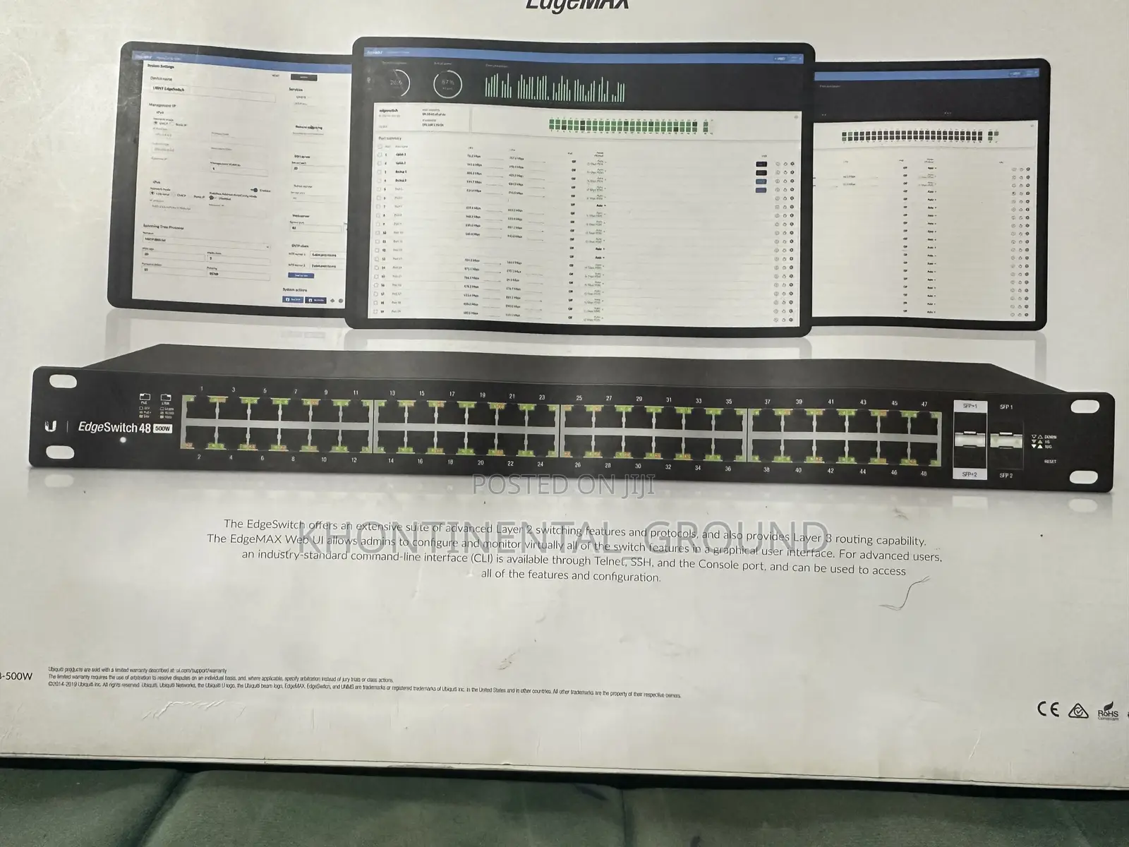Ubiquiti EdgeMAX Switch.