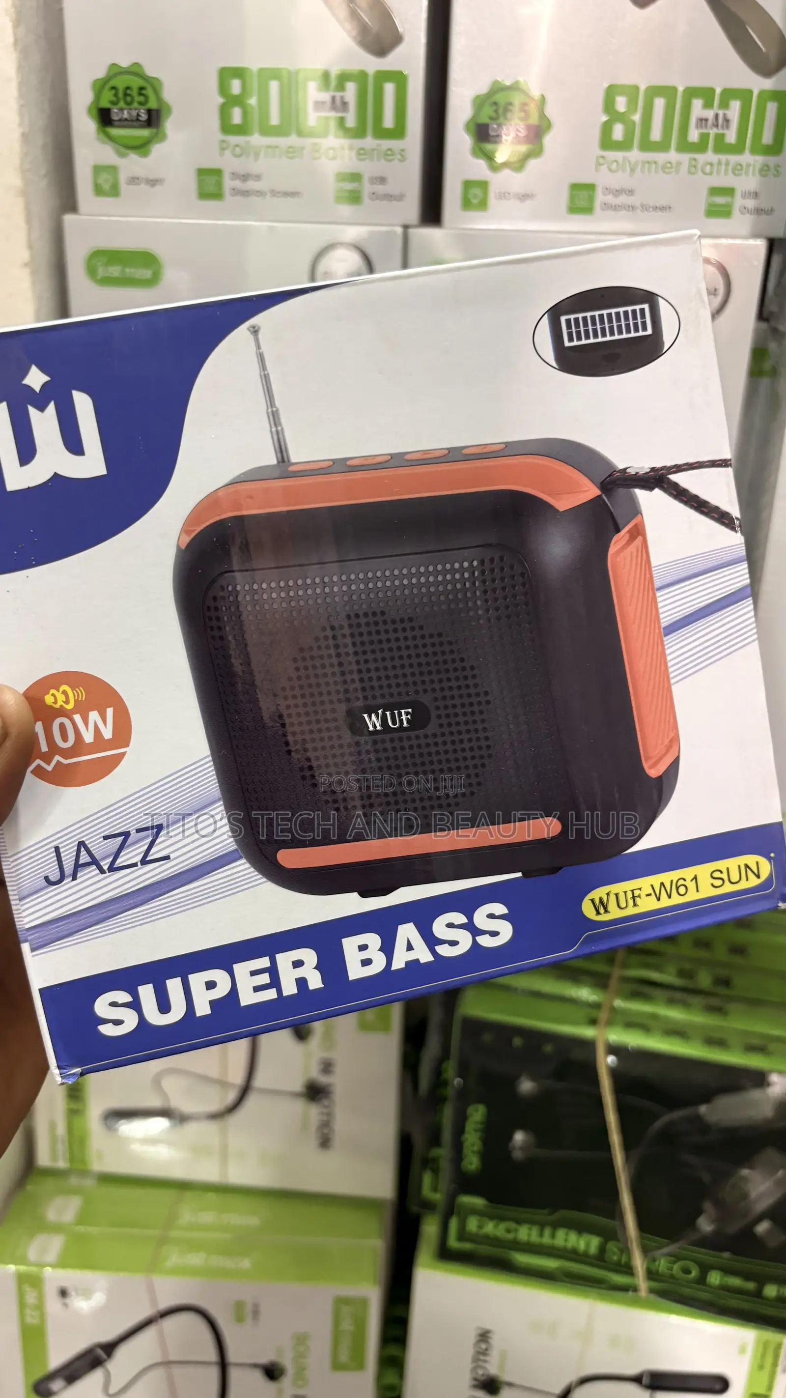 Wuf Music Box Mp3 Player W-61
