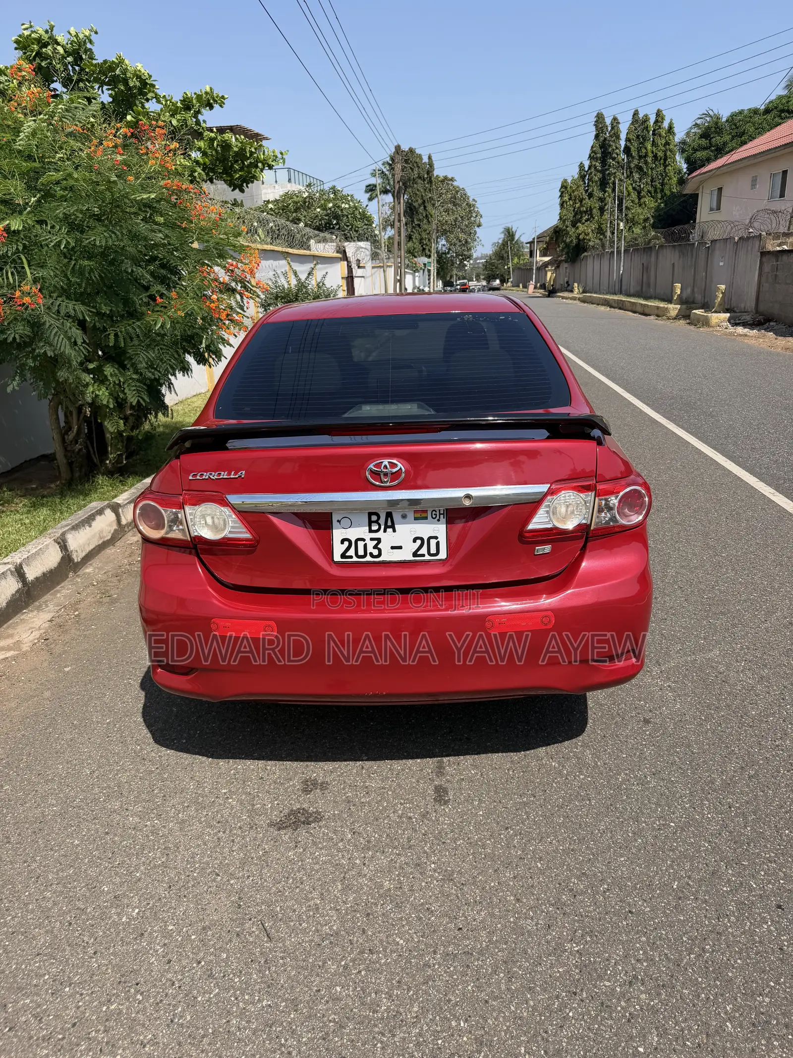 Toyota Corolla S 4dr Sedan (1.8L 4cyl 4A) 2013 Red