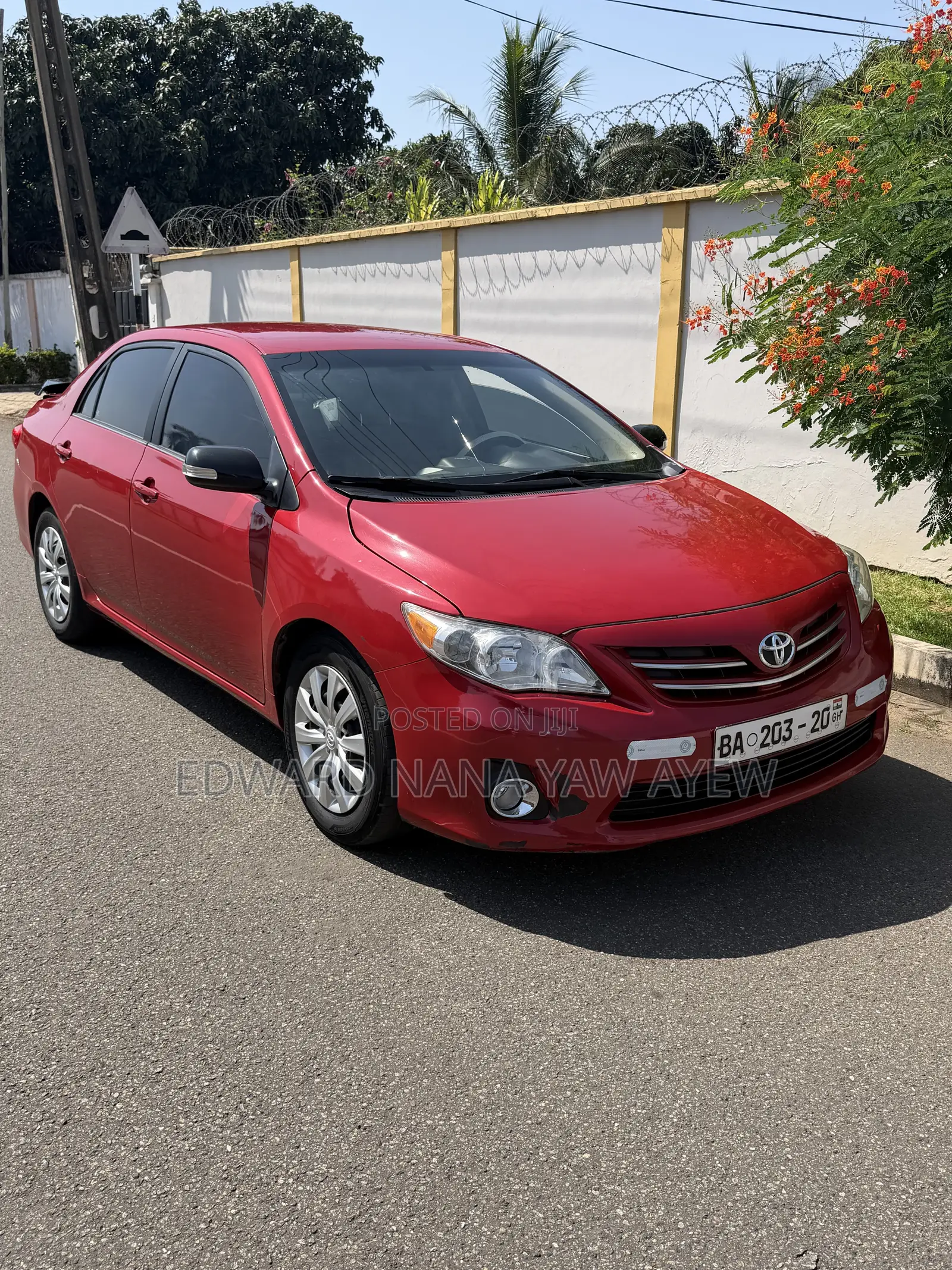 Toyota Corolla S 4dr Sedan (1.8L 4cyl 4A) 2013 Red