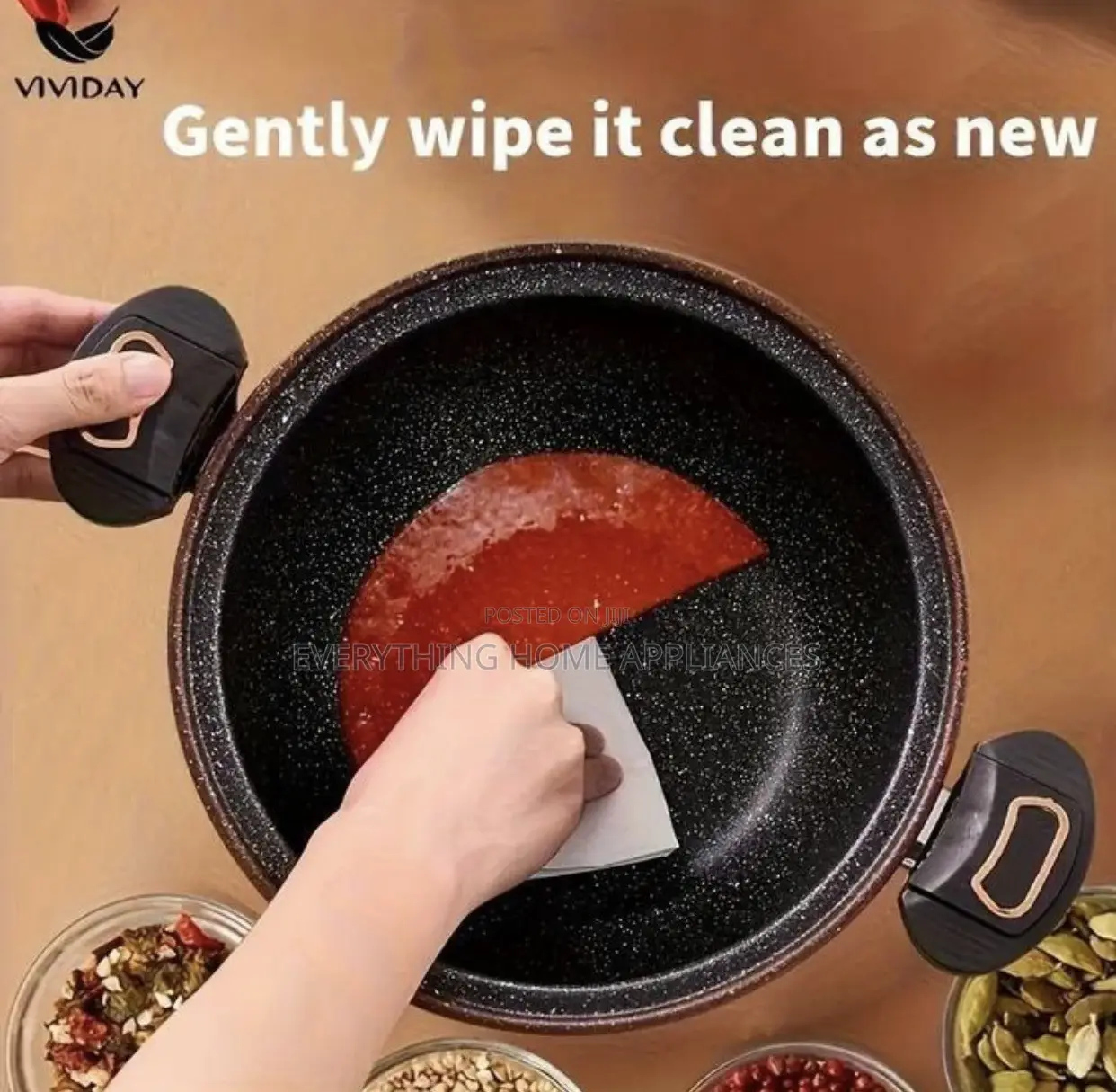 Non- Stick Micro Pressure Cooker Pot and Mini Deep Fryer Available