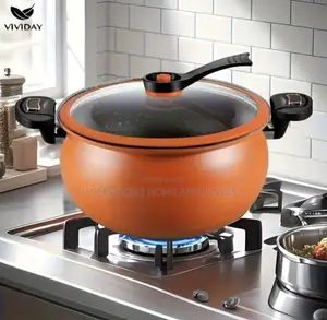 Non- Stick Micro Pressure Cooker Pot and Mini Deep Fryer Available