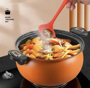 Non- Stick Micro Pressure Cooker Pot and Mini Deep Fryer Available