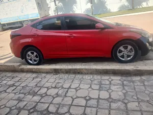 Hyundai Elantra 2013 Red
