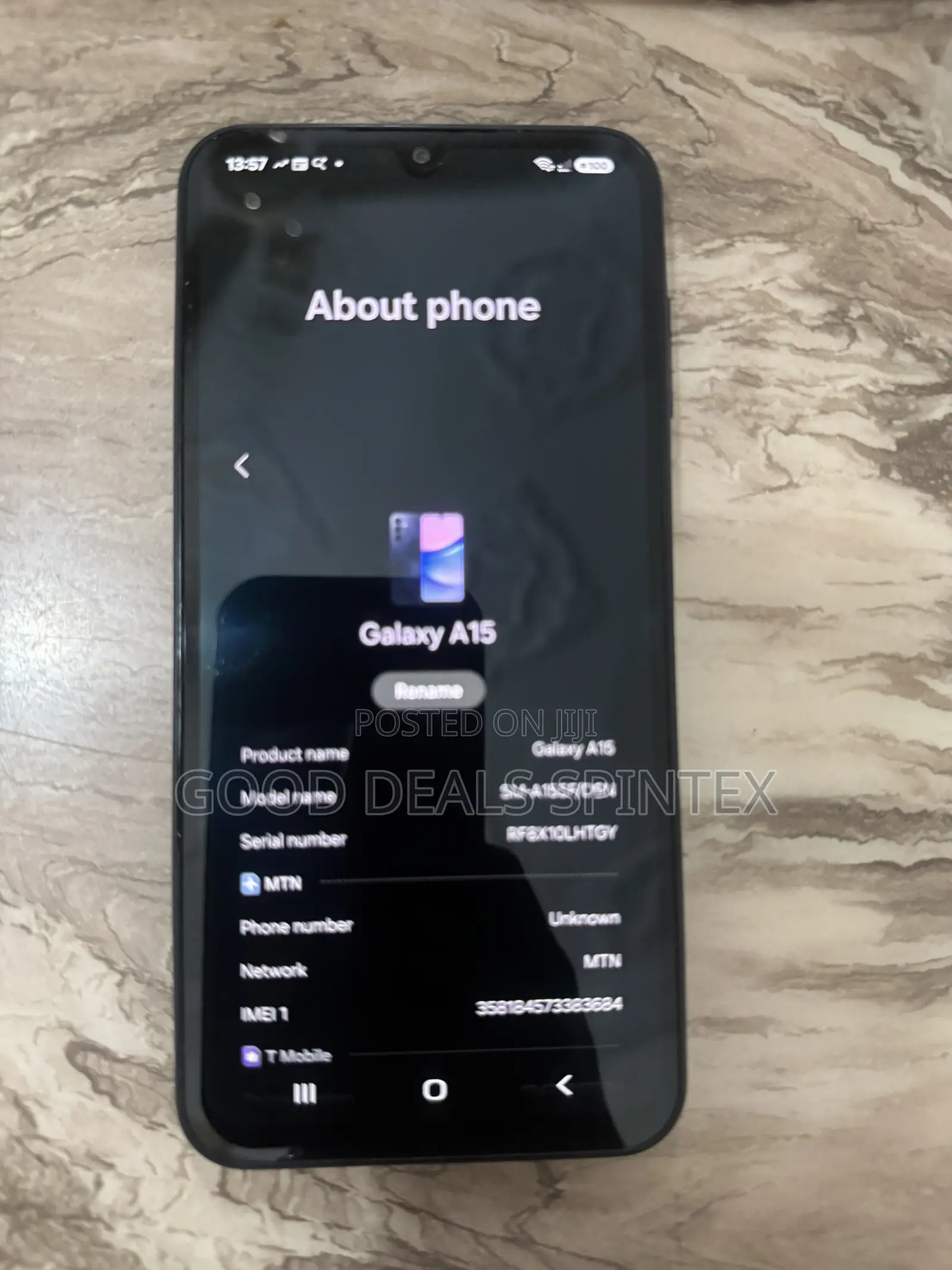 Samsung Galaxy A15 5G 256 GB Black