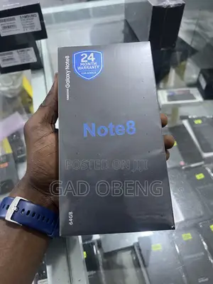 New Samsung Galaxy Note 8 256 GB Black